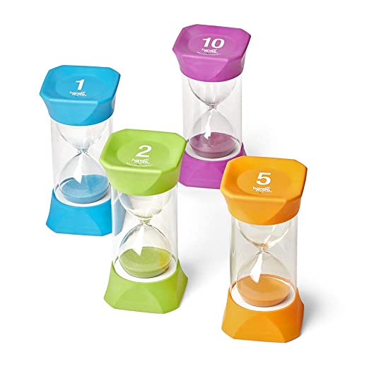 Jumbo Sand Timers Bundle, 4 Pack