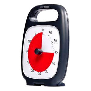 Time Timer Plus visual timer for autism and special needs countdown timer.