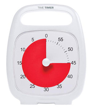 Time Timer Plus Visual Timer for Students and Children with Autism ASD countdown visual timer with handle.
